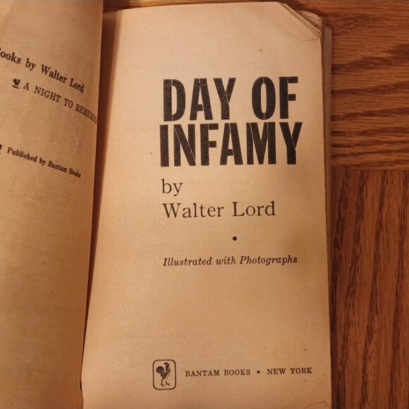 Day of Infamy The Whole Story of Pearl Harbor by Walter Lord - Picture 6 of 6